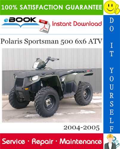 2004 polaris sportsman 500 ho repair manual