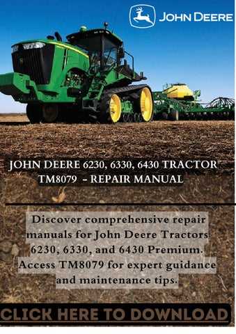 john deere 6430 repair manual