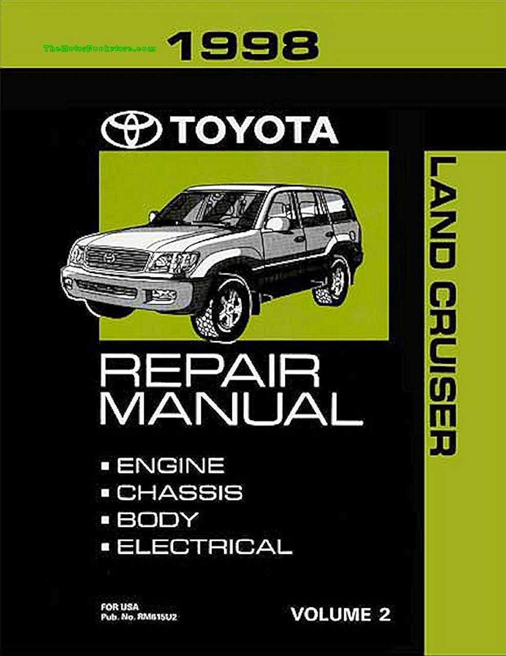 1998 toyota 4runner repair manual