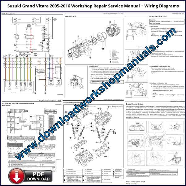 2006 suzuki grand vitara repair manual