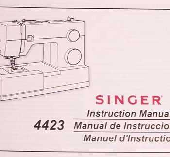 singer 4423 repair manual