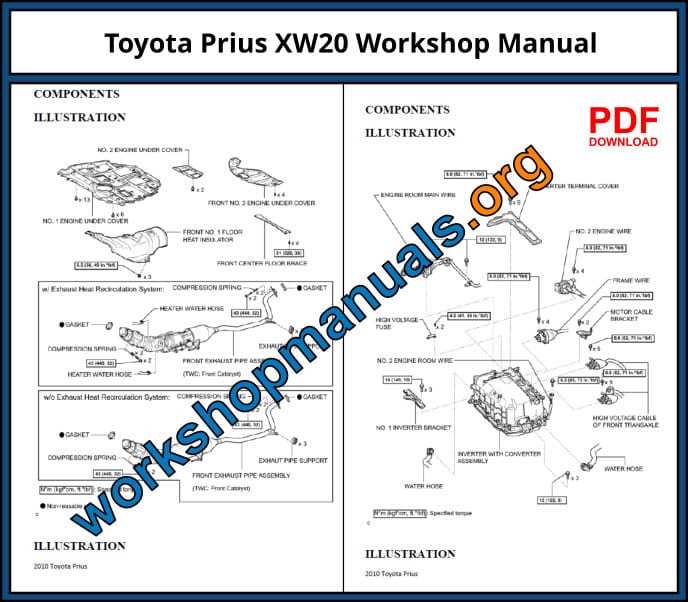 2016 toyota prius repair manual