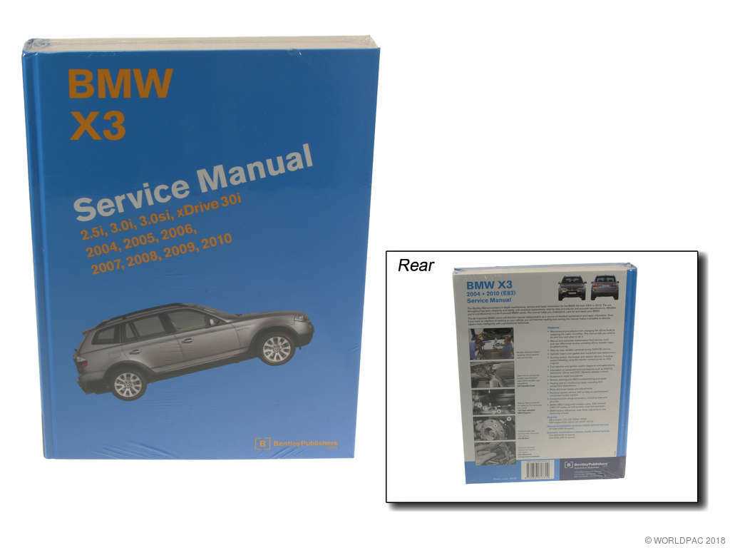 bmw x3 e83 repair manual