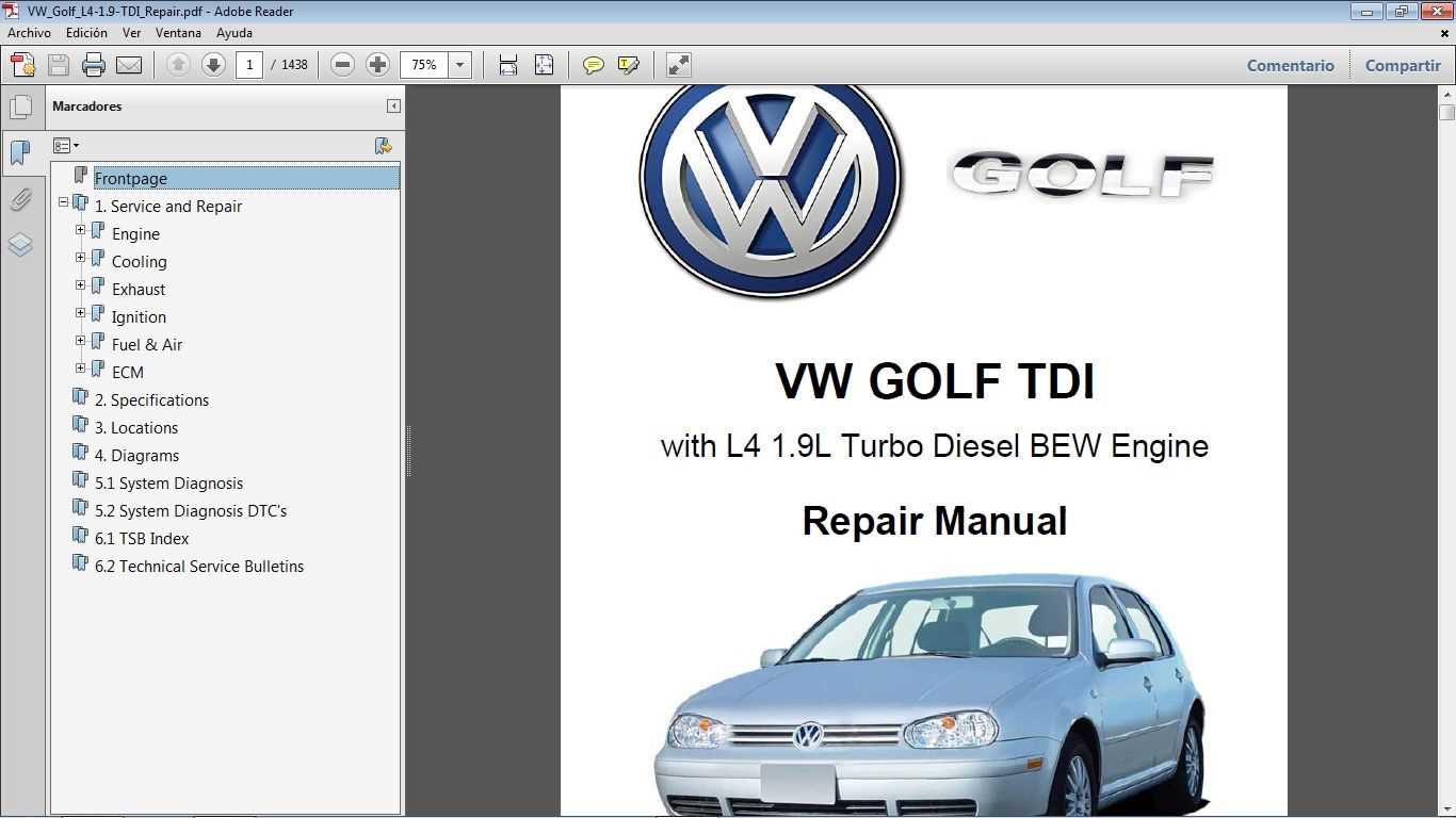 golf mk4 repair manual