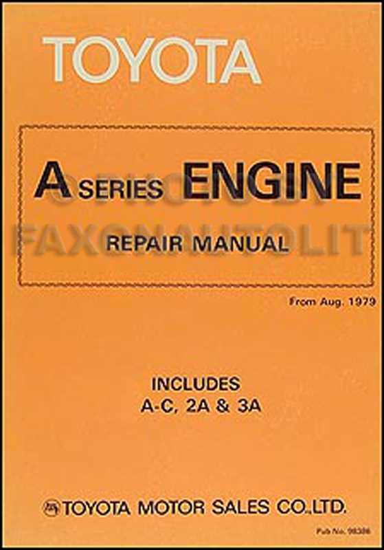 95 toyota tercel repair manual