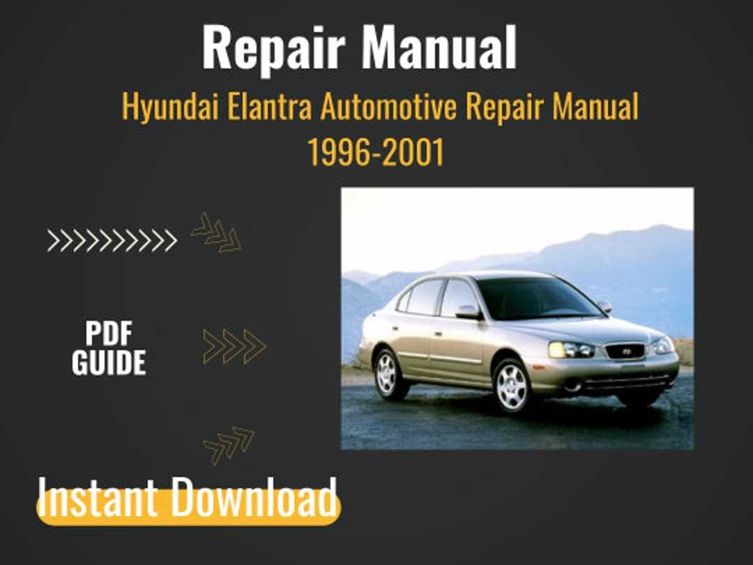 hyundai elantra repair manual