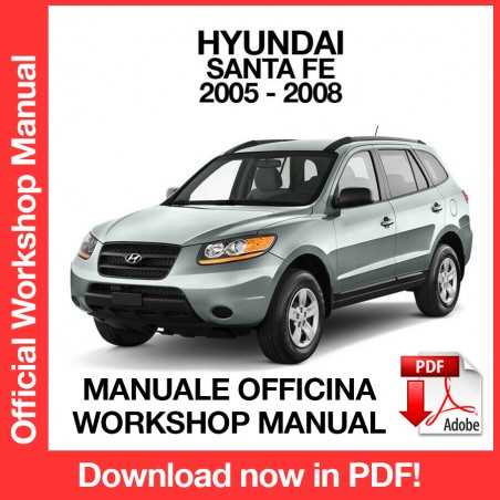 2001 hyundai santa fe repair manual