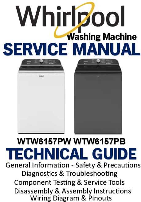 whirlpool front load washer repair manual