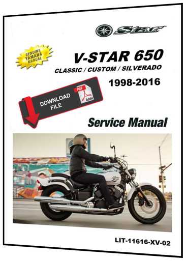 2007 yamaha v star 650 repair manual