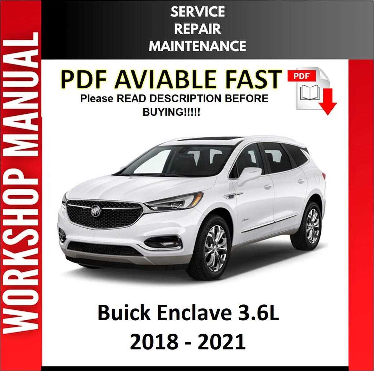 2012 buick enclave repair manual