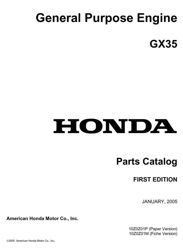 honda gx35 repair manual