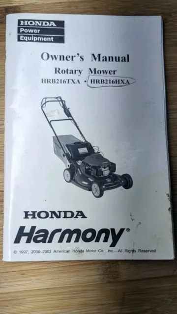 honda hr214 lawn mower repair manual