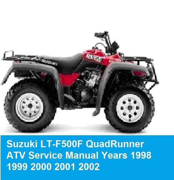 suzuki quadmaster 500 repair manual