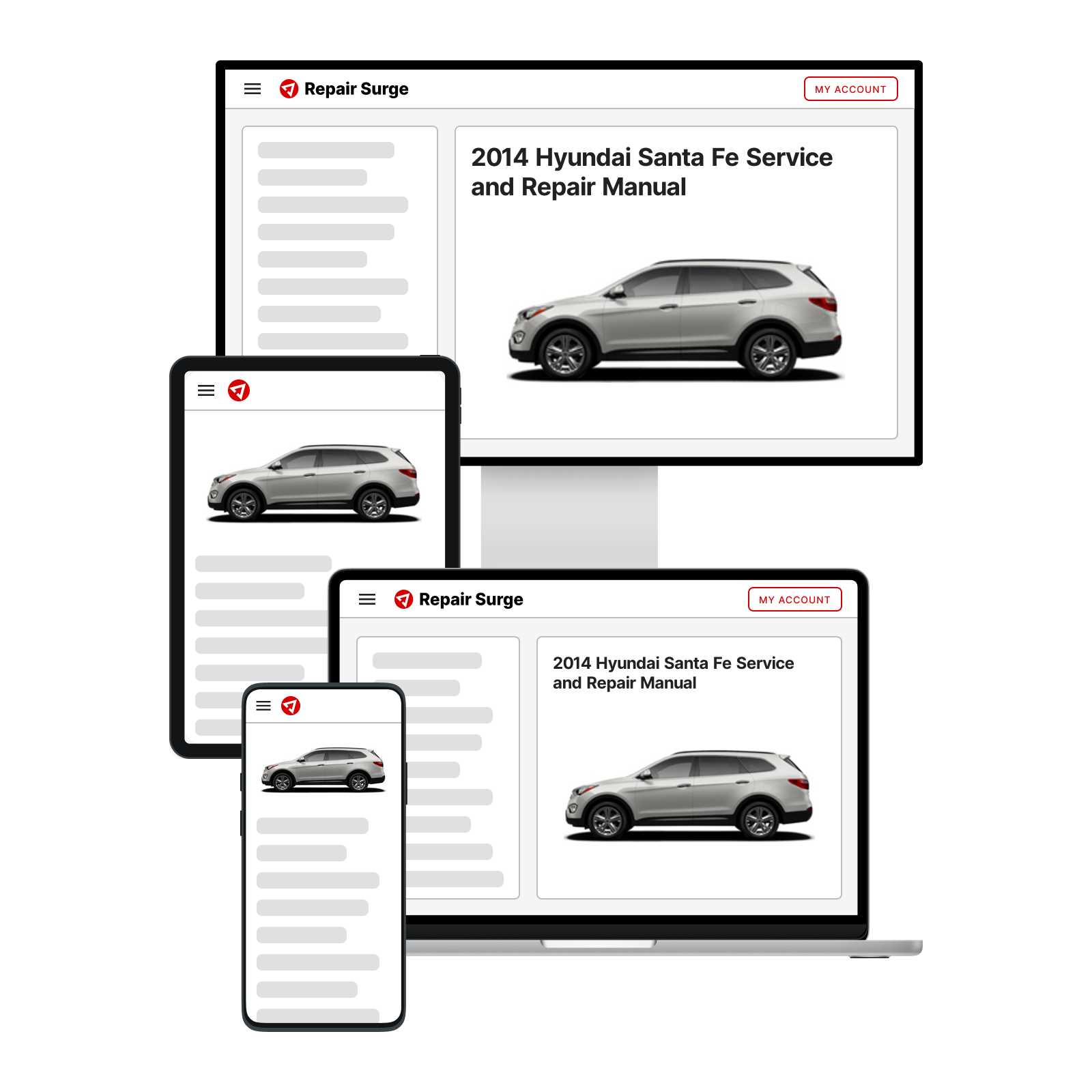 2012 hyundai santa fe repair manual