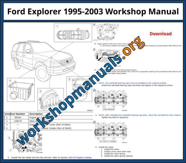 95 ford explorer repair manual