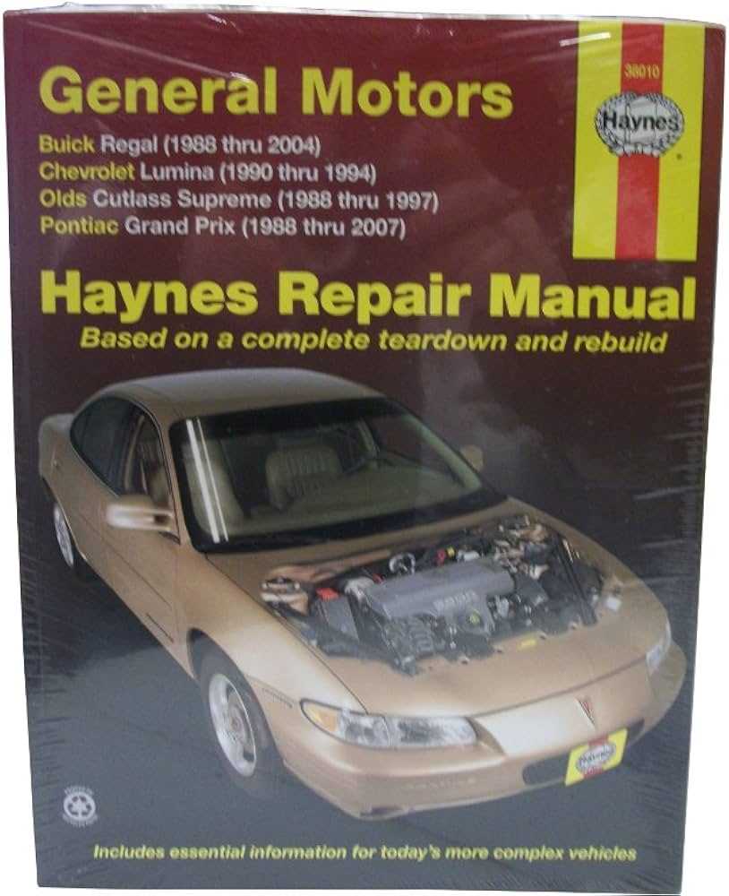 2004 pontiac grand prix repair manual