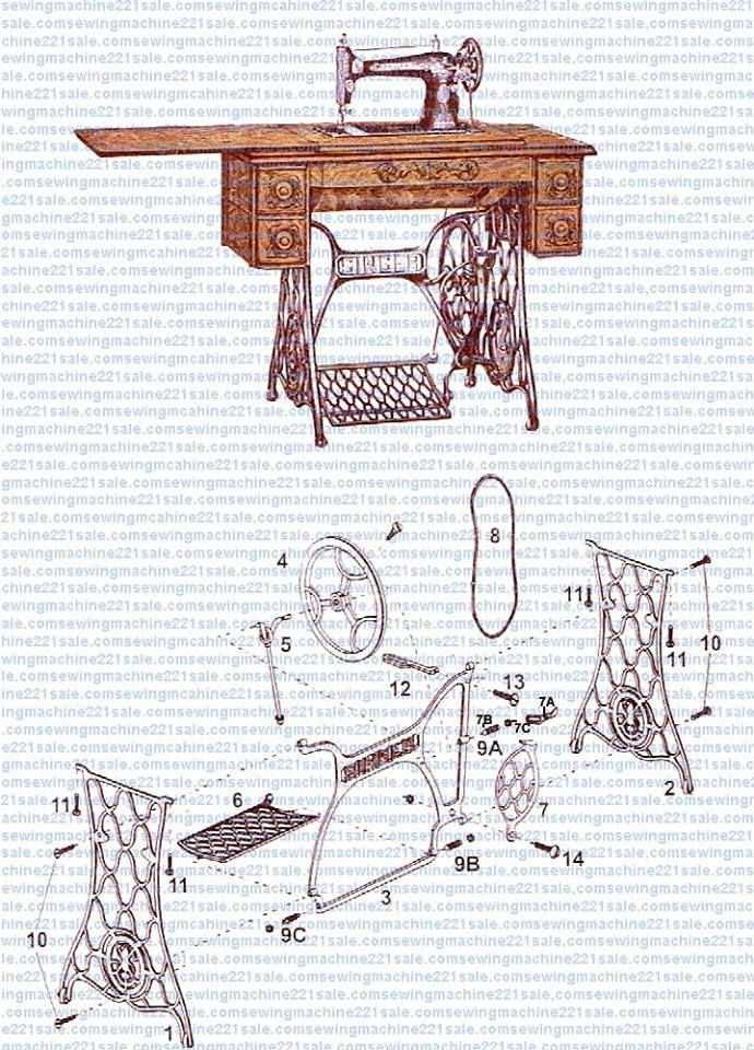 singer treadle sewing machine repair manual