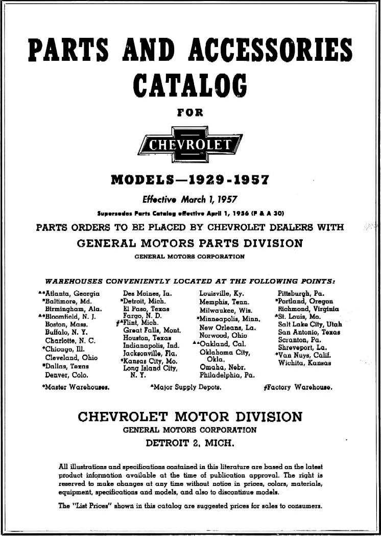 57 chevy repair manual