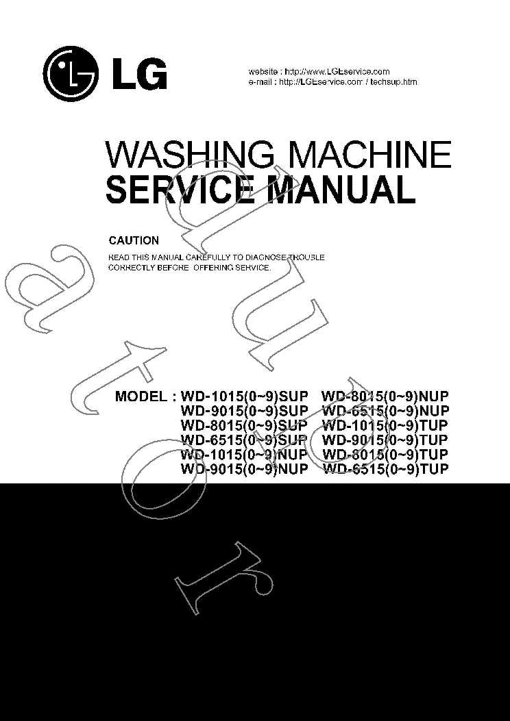 lg tromm dryer repair manual