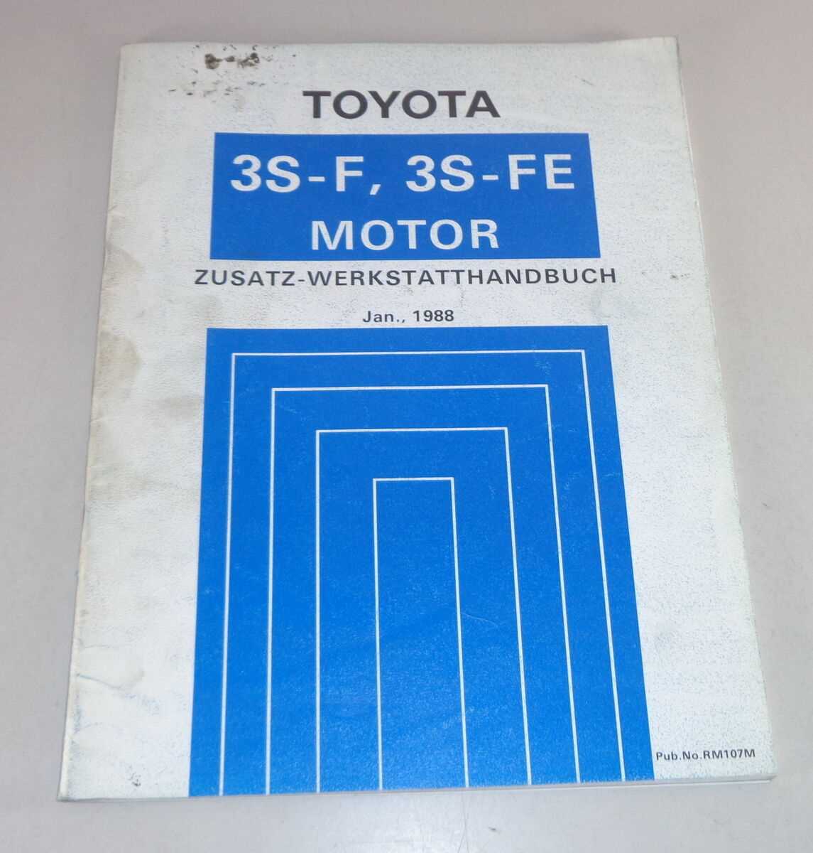 toyota 3s fe engine repair manual