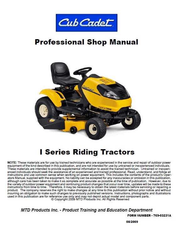 mtd mower repair manual