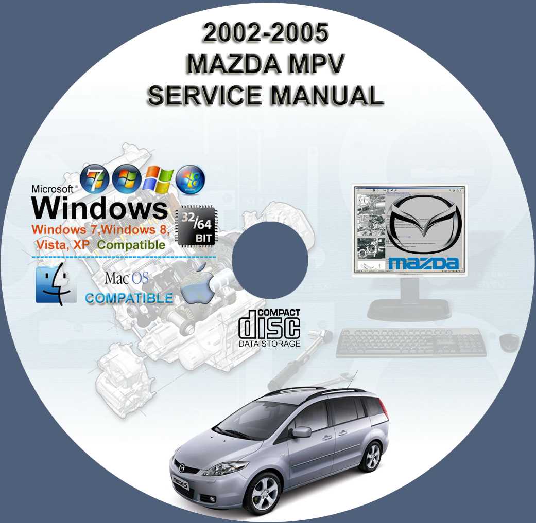 2001 mazda mpv repair manual