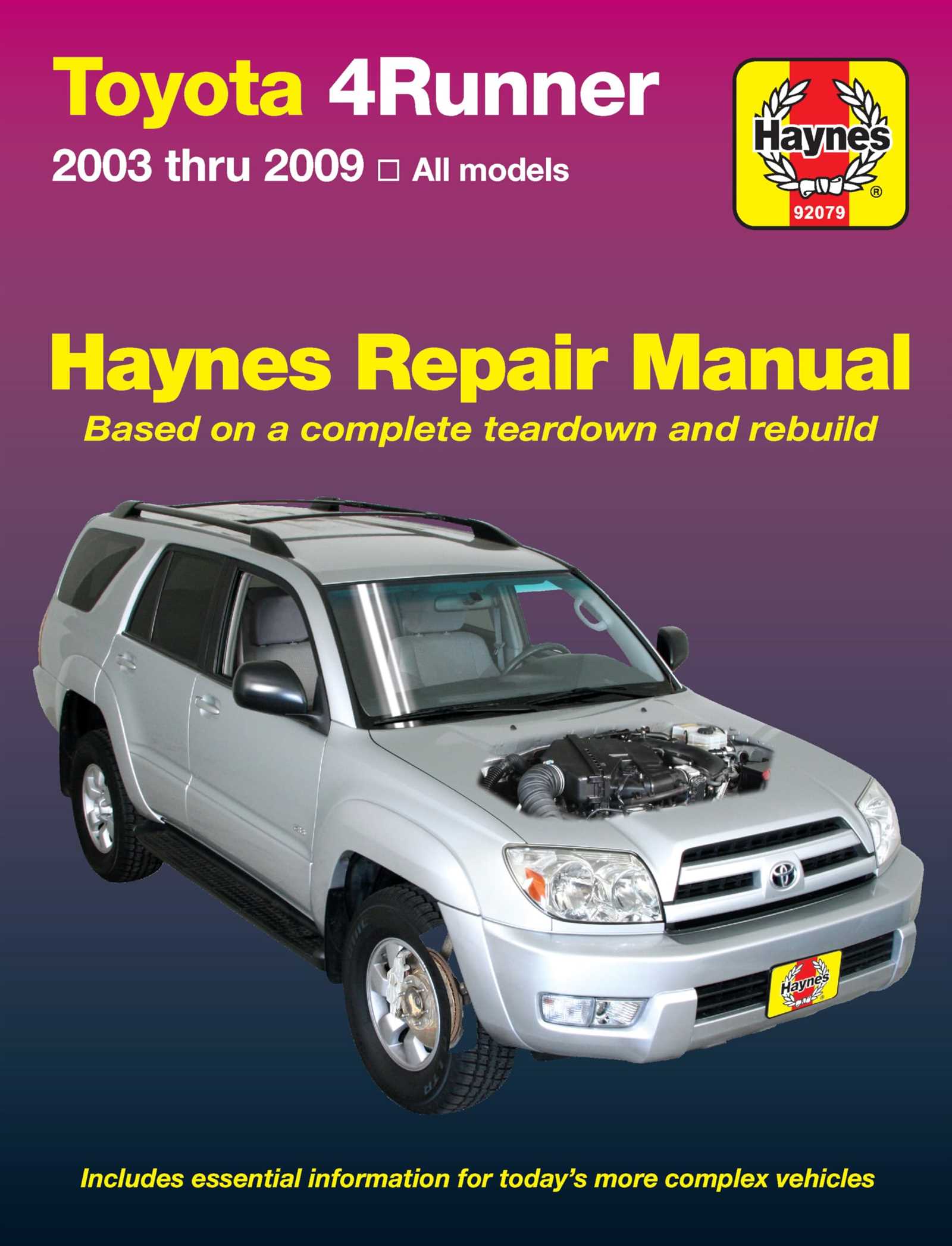 2006 toyota 4runner repair manual