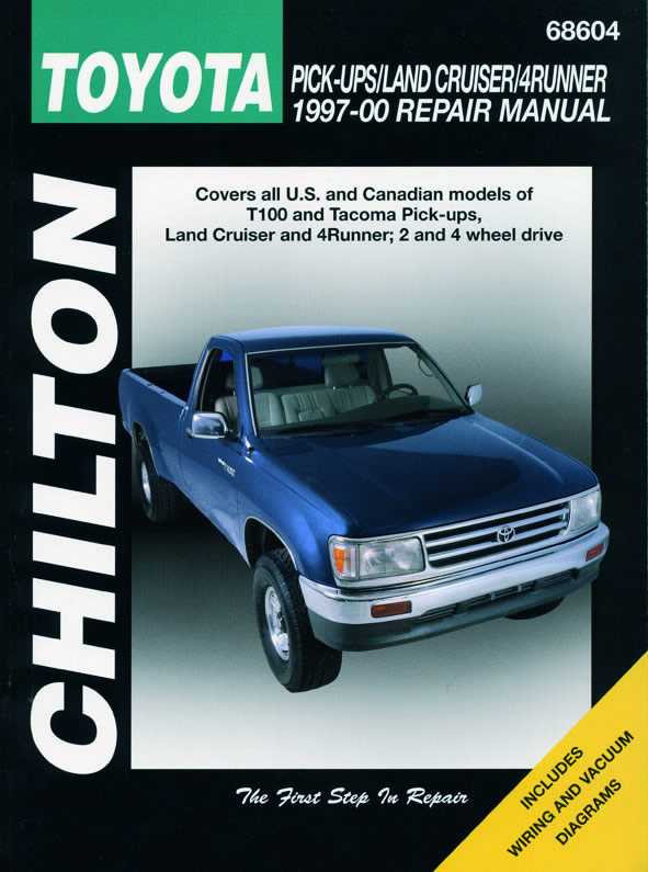 1996 toyota tacoma repair manual