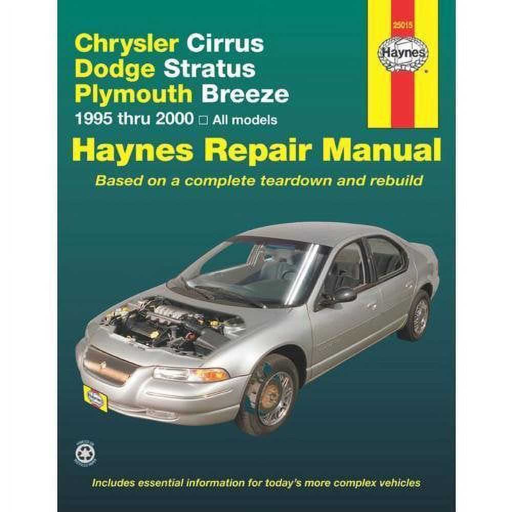 dodge stratus repair manual