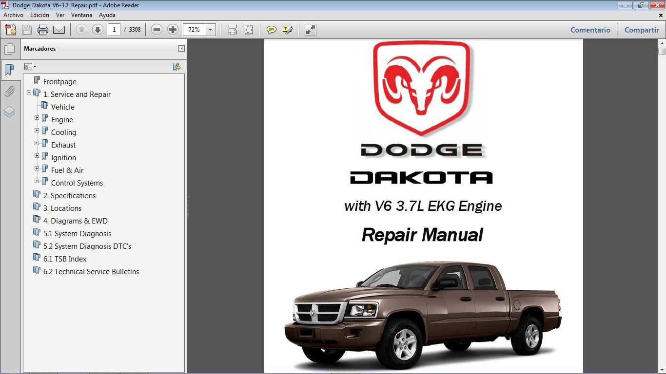 1988 dodge dakota repair manual