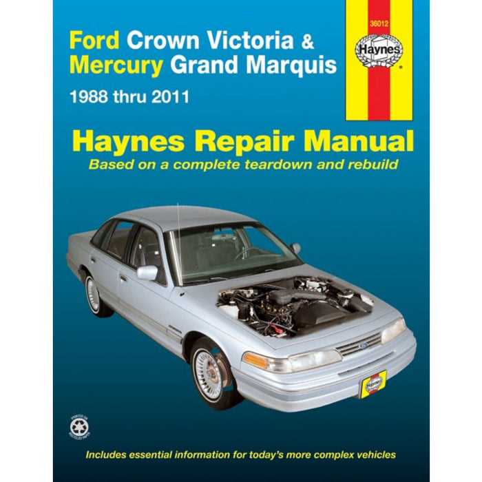 2000 mercury grand marquis repair manual