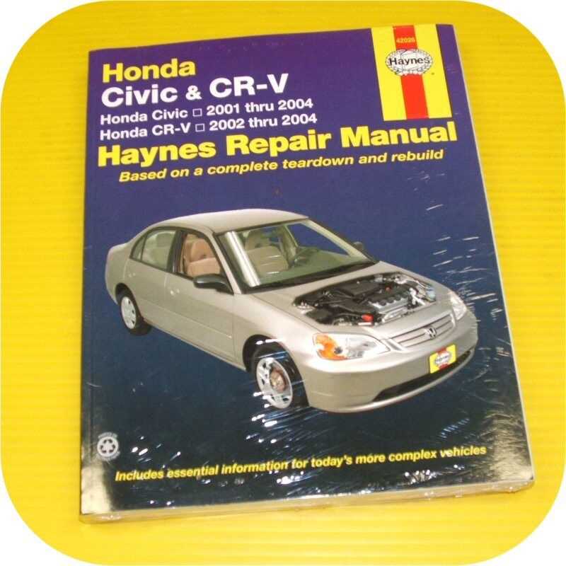 2001 honda crv repair manual