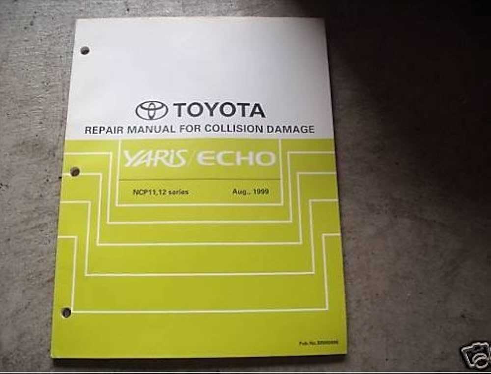 toyota collision repair manual