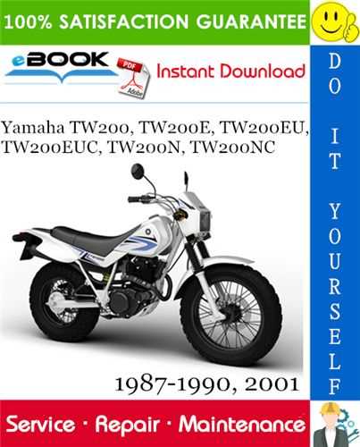 yamaha tw200 repair manual