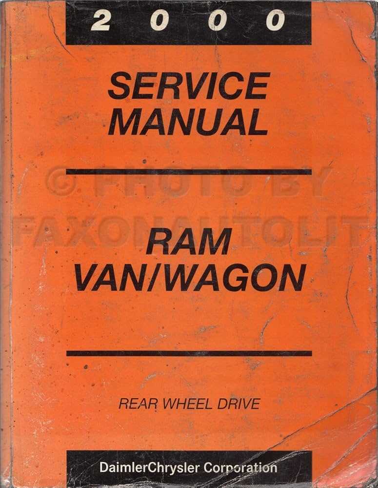 dodge ram van repair manual