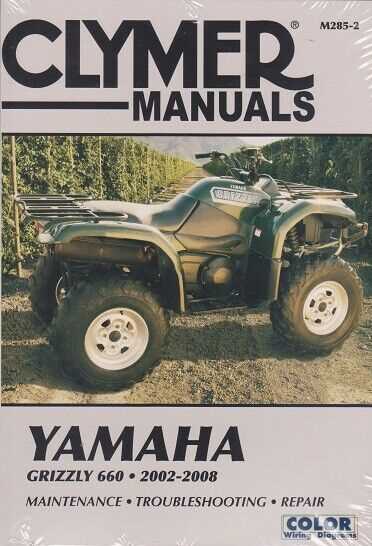 2002 yamaha grizzly 660 repair manual