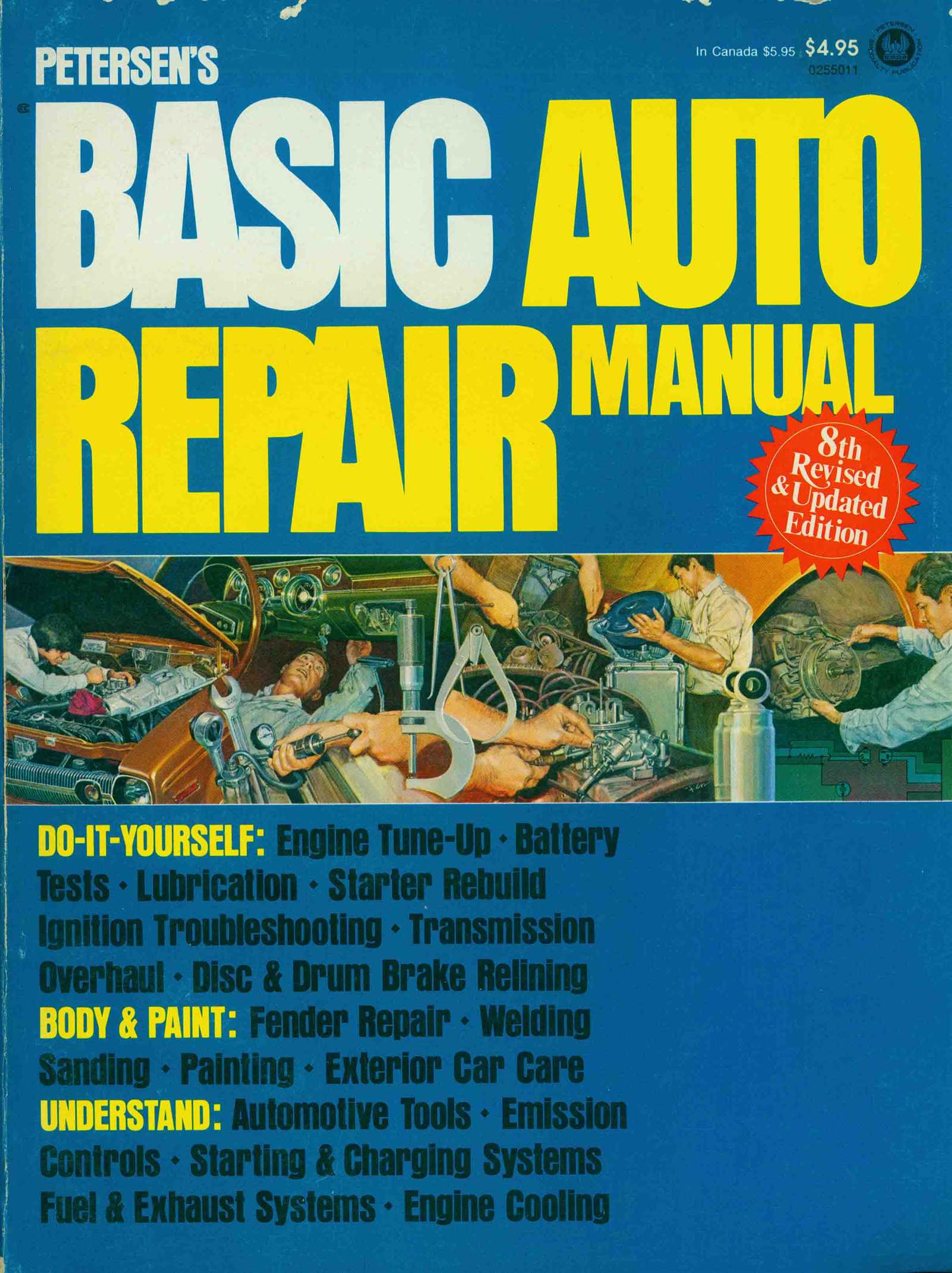 auto repair manuals books