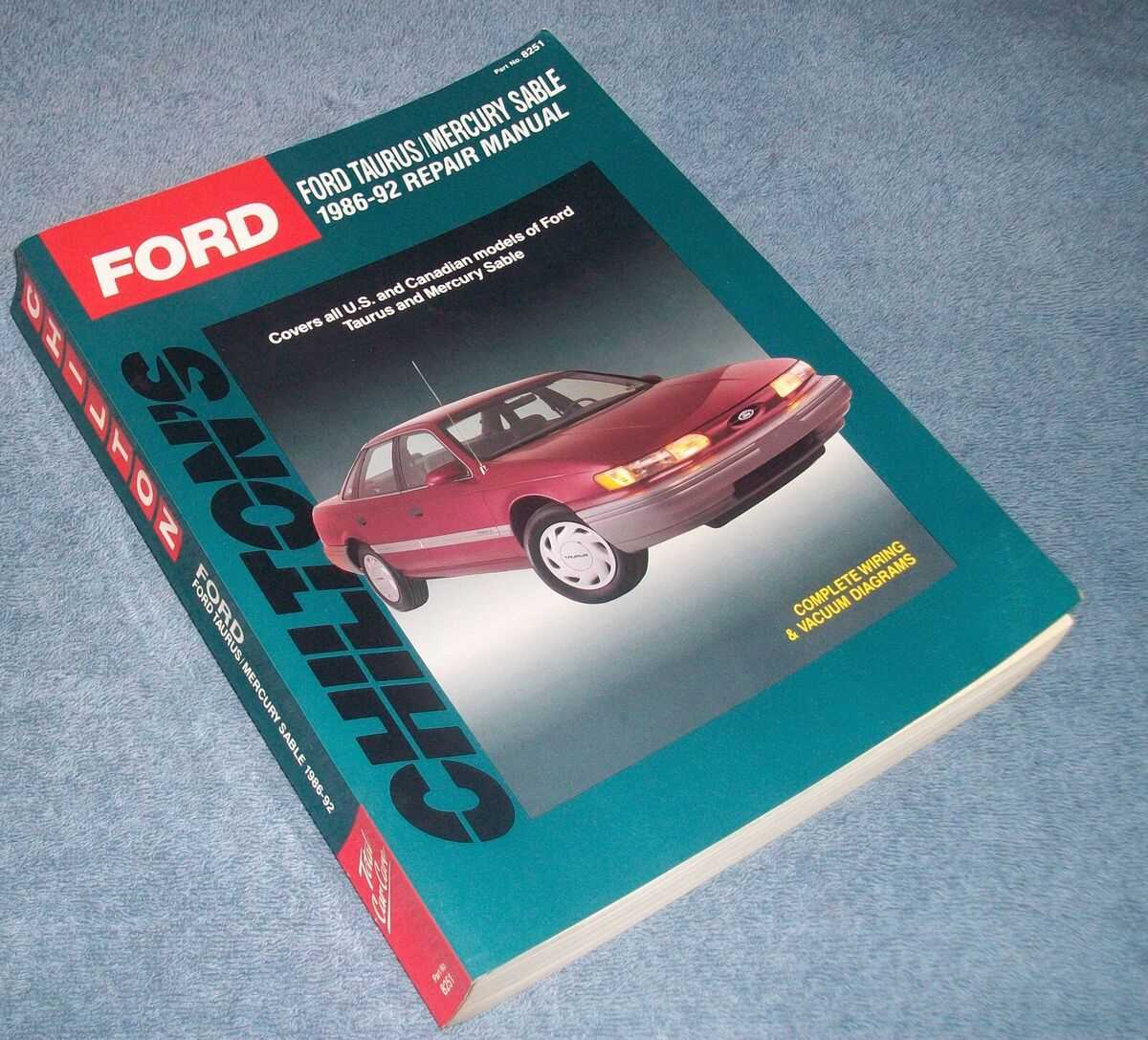 chilton ford taurus repair manual