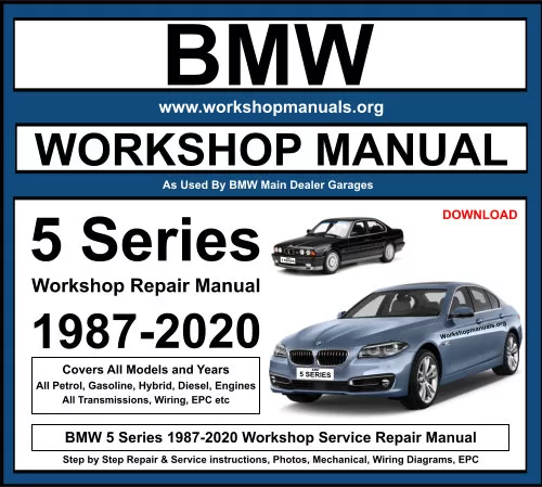 bmw e34 repair manual