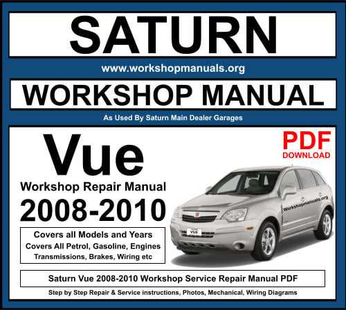 2008 saturn astra repair manual