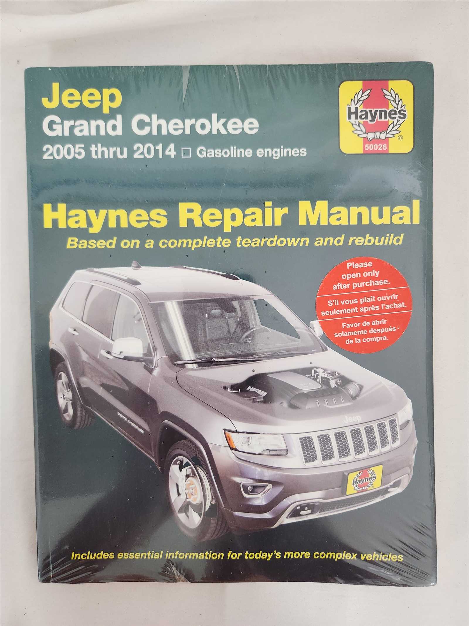 2014 jeep grand cherokee repair manual