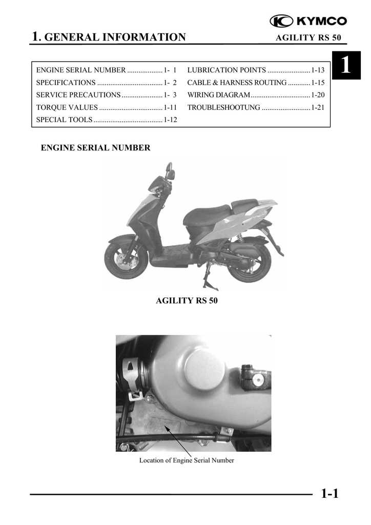 kymco agility 50 repair manual