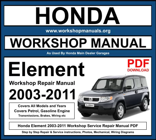 honda body repair manual