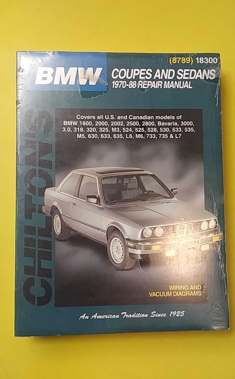 bmw e24 repair manual