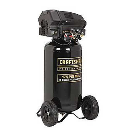 craftsman air compressor repair manual