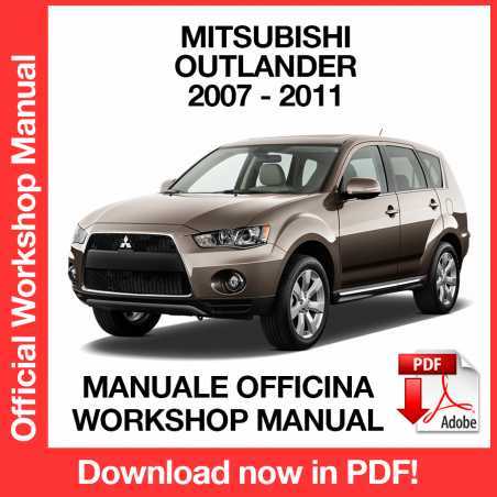 mitsubishi auto repair manual