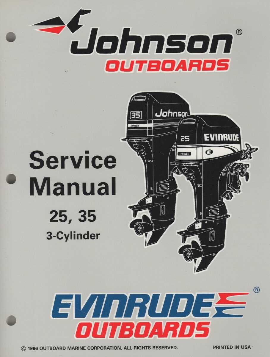 evinrude outboard motor repair manual