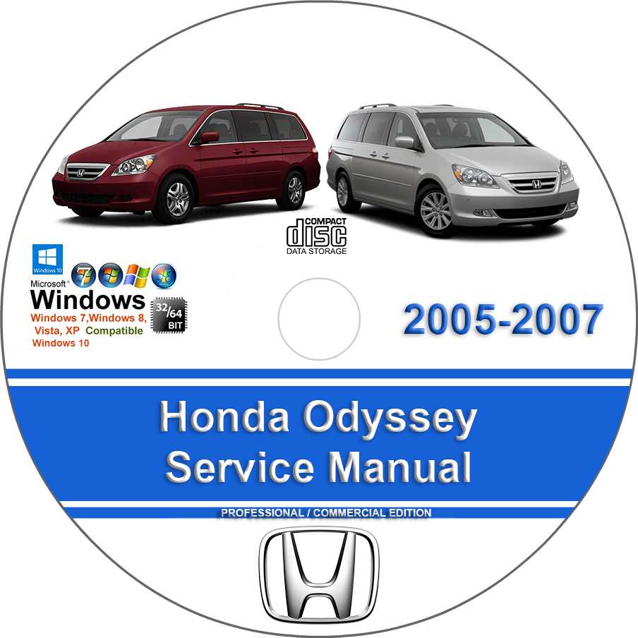 2008 honda odyssey service repair manual