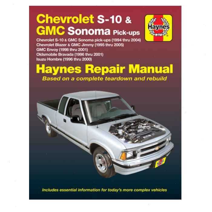 97 chevy blazer repair manual