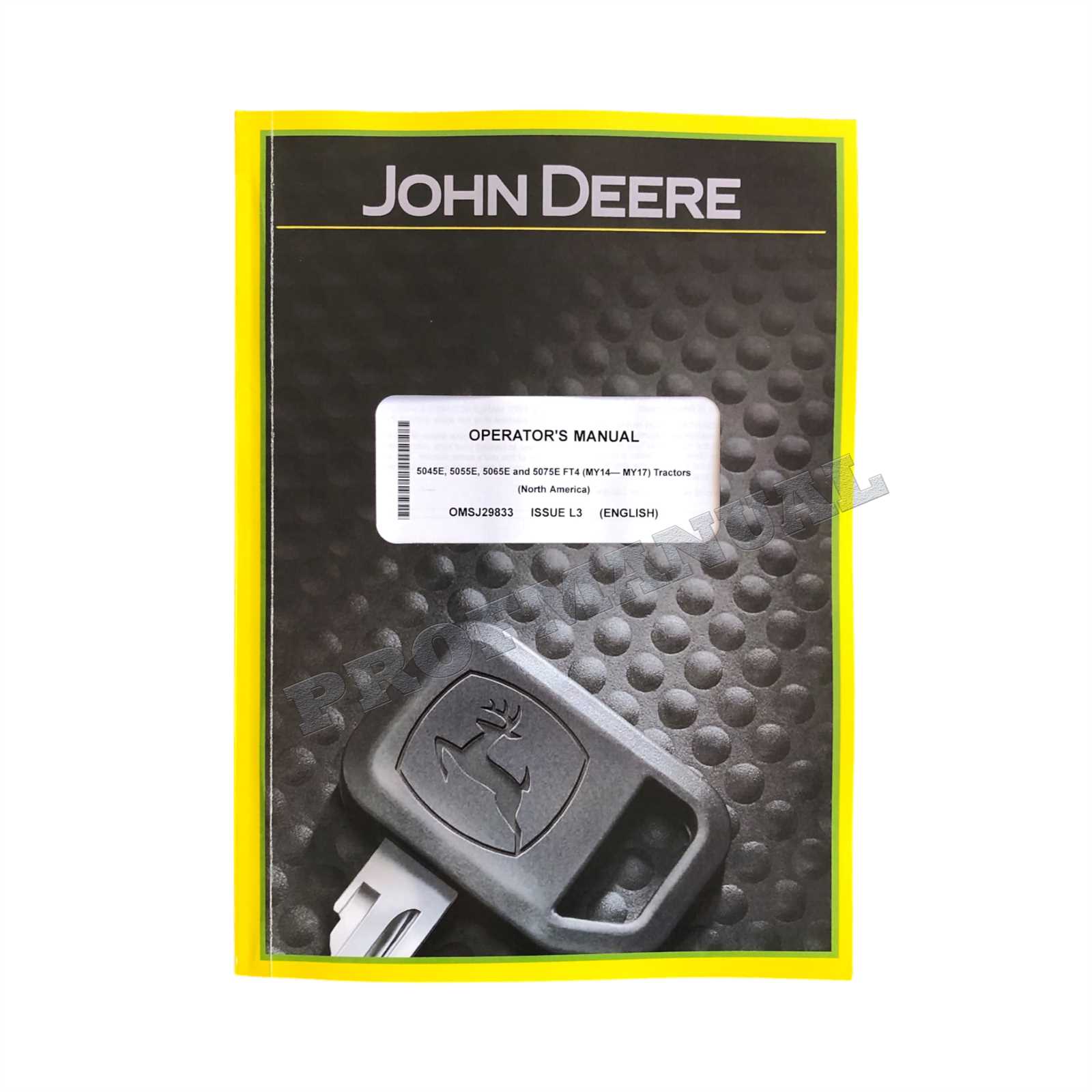 john deere 5065e repair manual